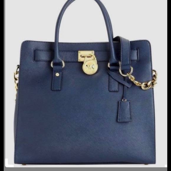 MICHAEL Michael Kors Handbags - Michael Kors Hamilton Saffiano Leather Large Tote